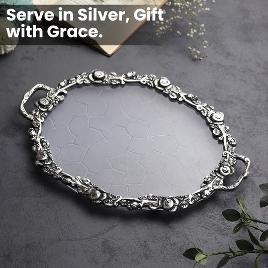 Silver Luxe Duo – Elegance in Every Serve