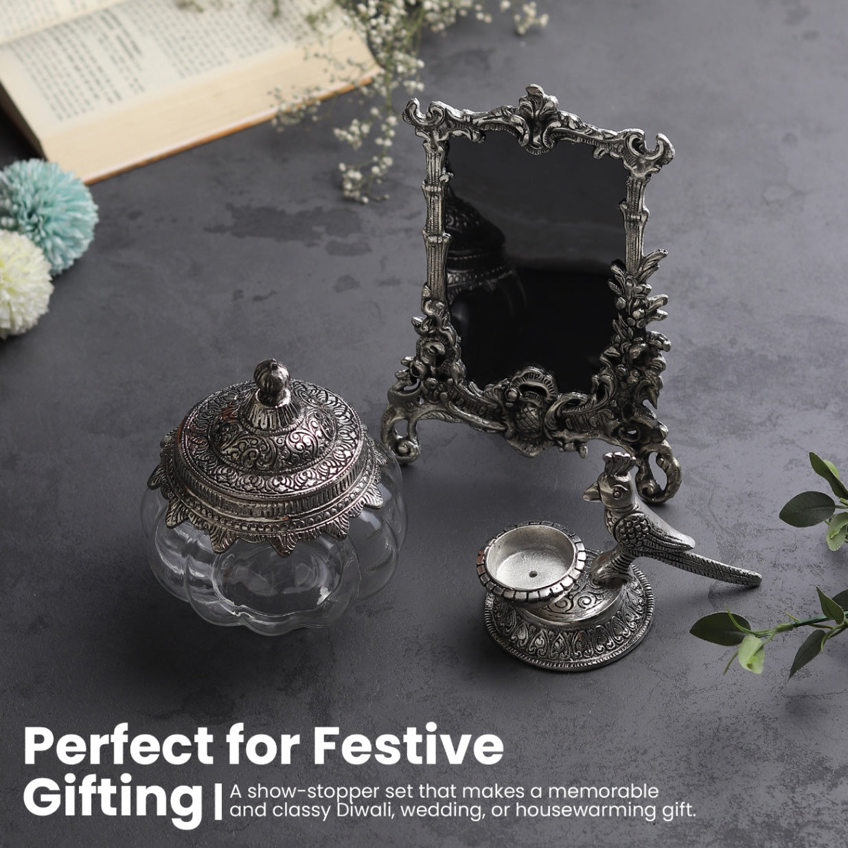 The Regal Silver Set – Timeless Luxury for Gifting & Decor