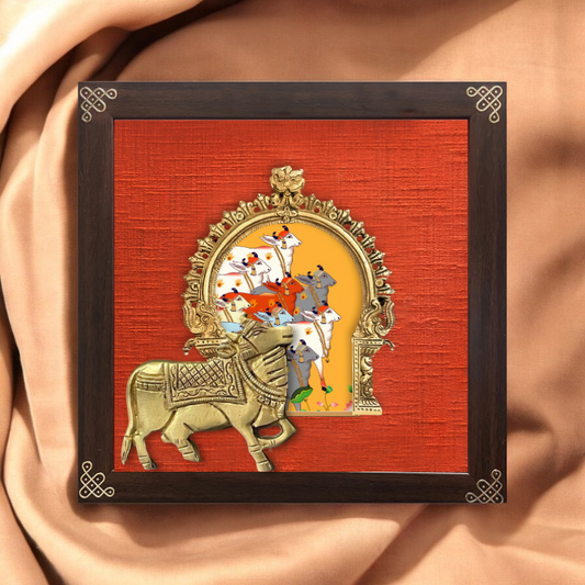 Brass & Pichwai Elegance B