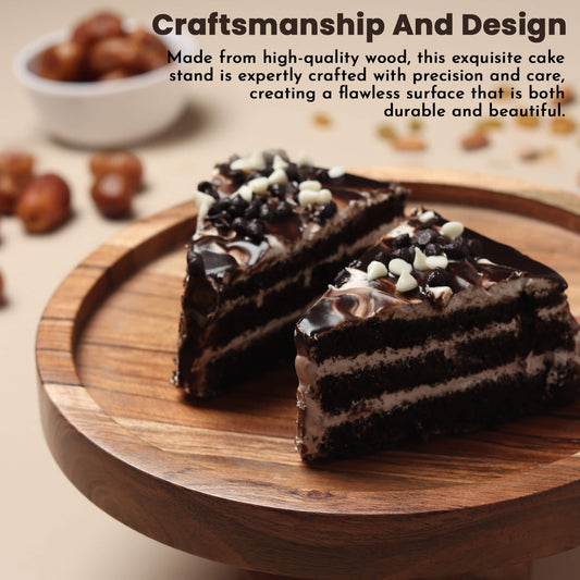 Wooden Cake Stand