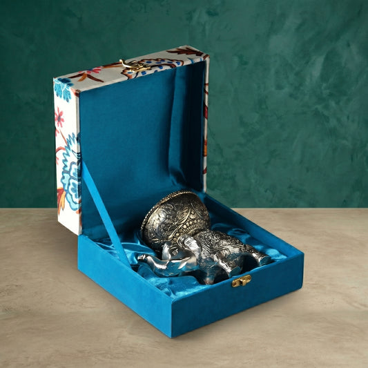 EleGlow Elephant Décor T-Light Holder