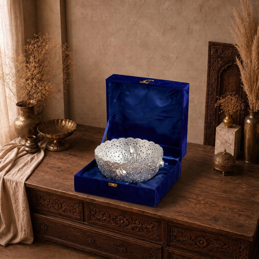 German Silverware Bowl with box