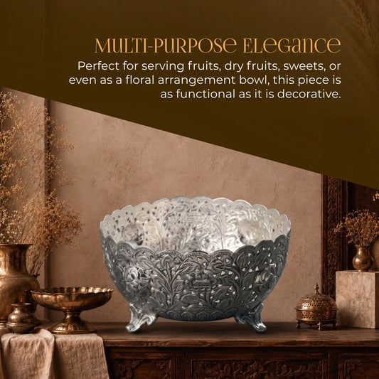 German Silverware Bowl with box