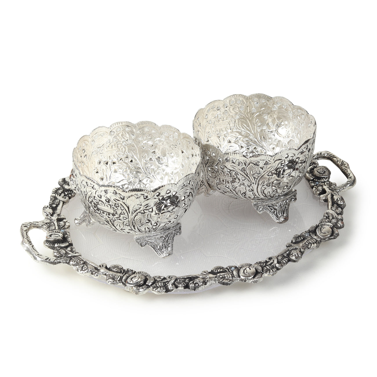 Silver Luxe Duo – Elegance in Every Serve