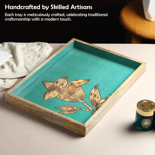 The Luxe Artisan Wooden Tray