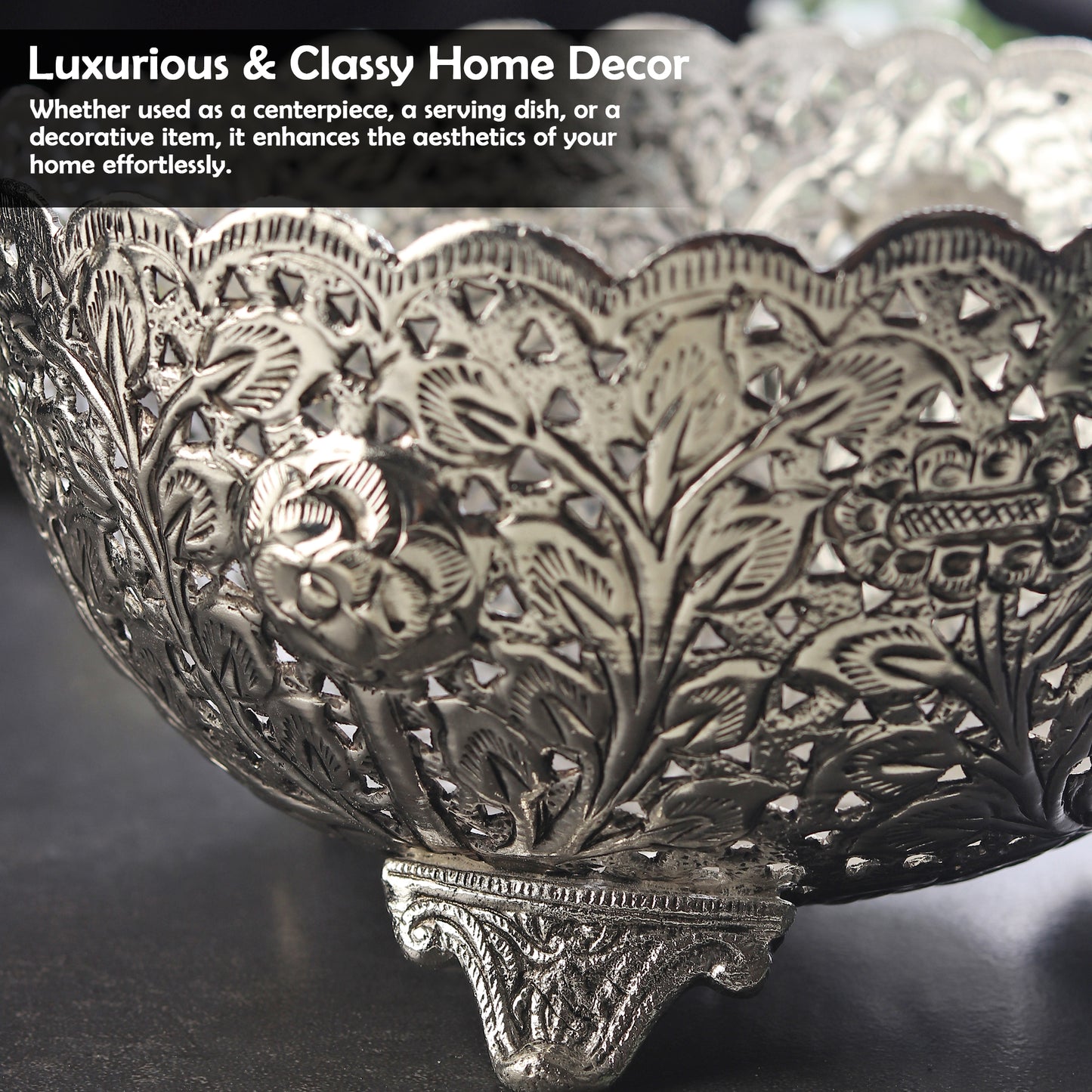 German Silverware Bowl with box