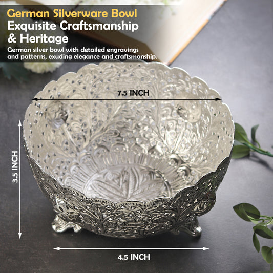 German Silverware Bowl with box