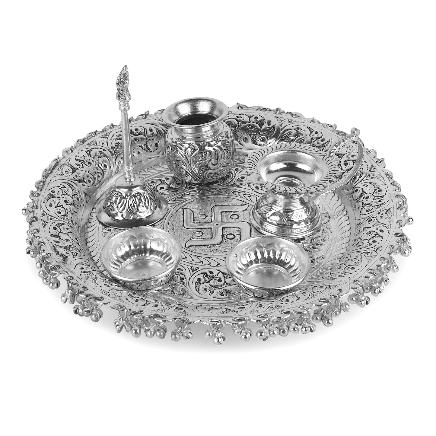 German Silverware Pooja thali