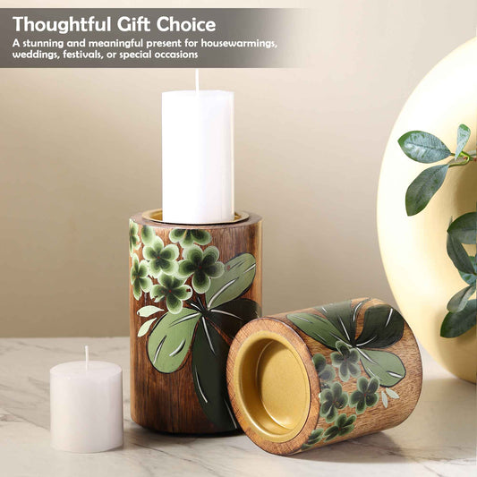 Botanic Glow Candle Holders (A candle set of two)