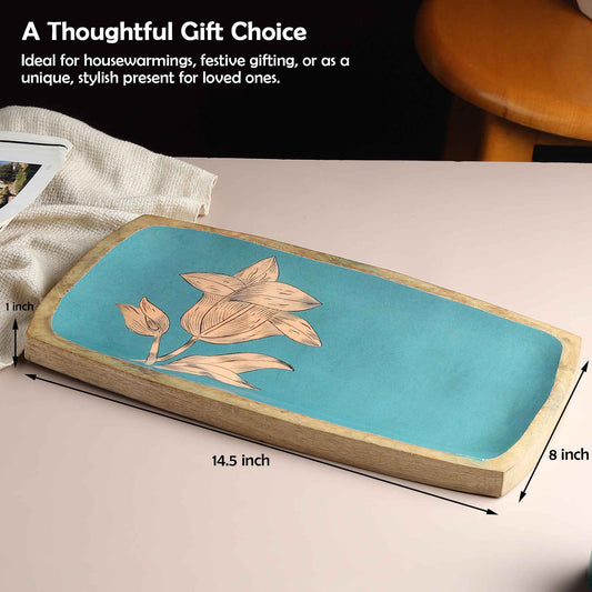 The Luxe Wooden Platter