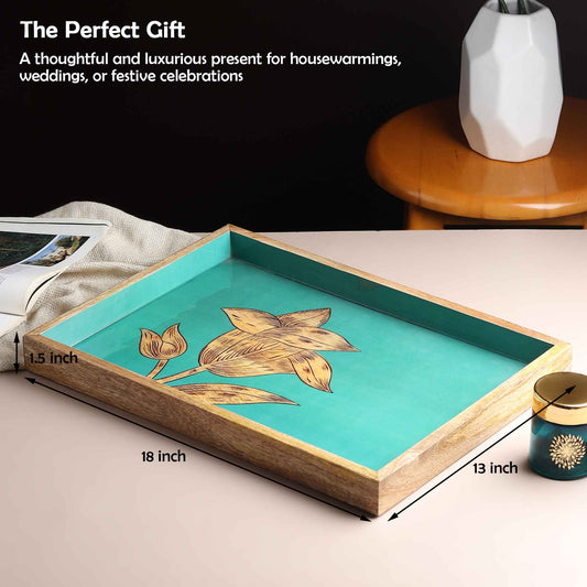 The Luxe Artisan Wooden Tray