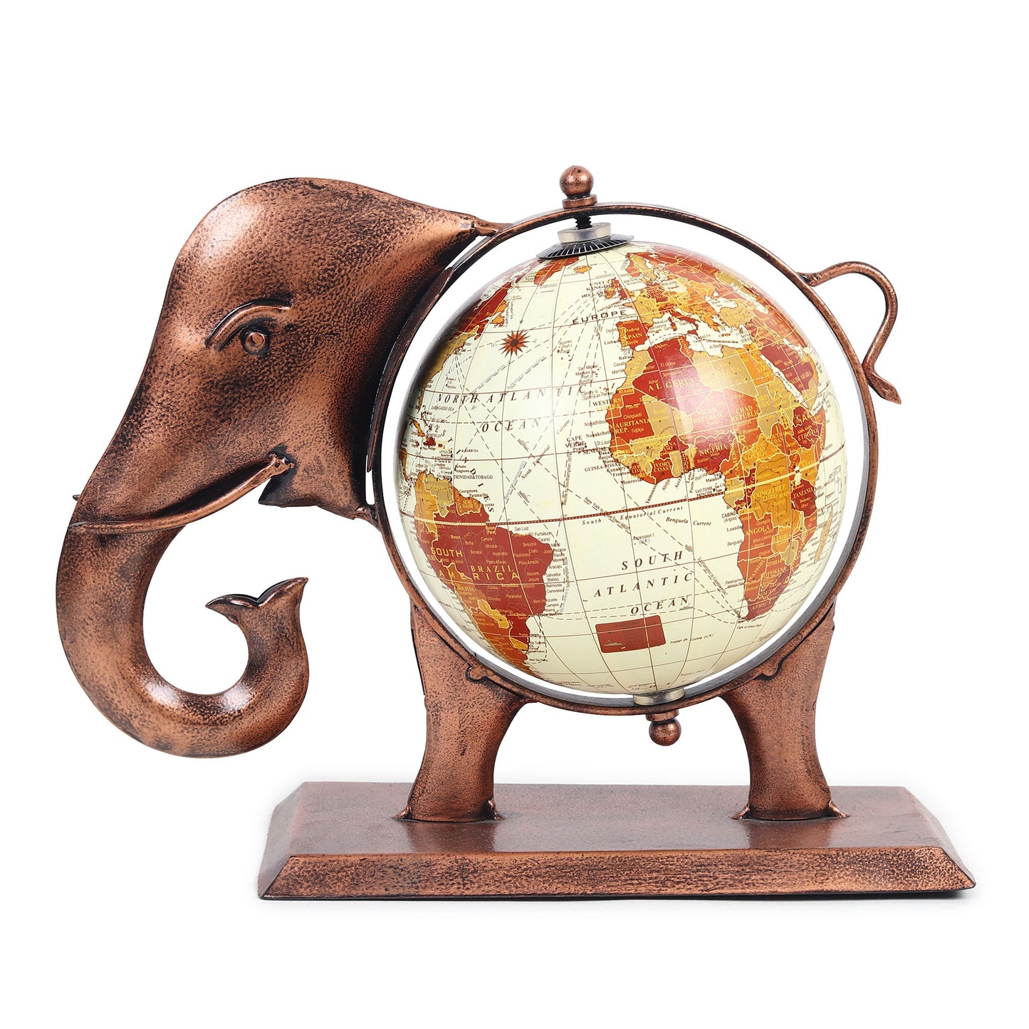Elephant Globe Decor