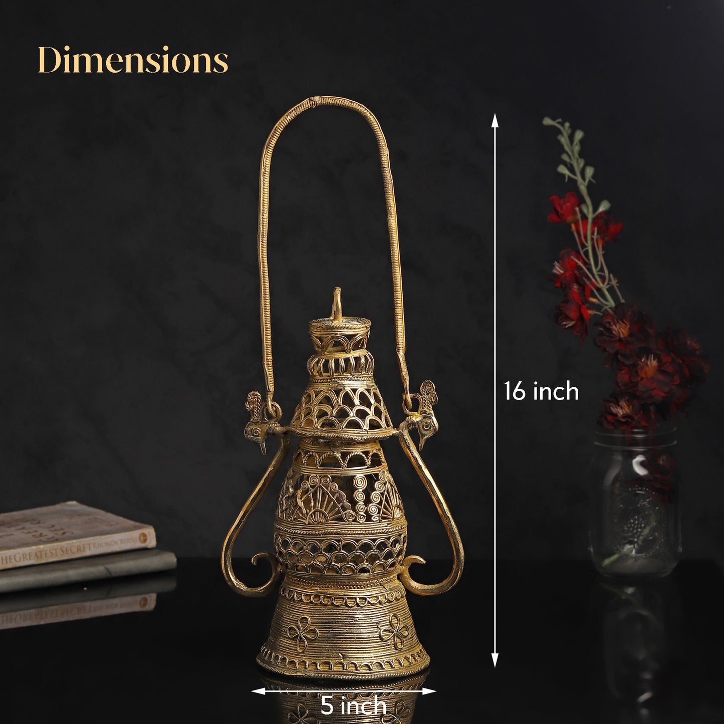 Dhokra Brass Lantern