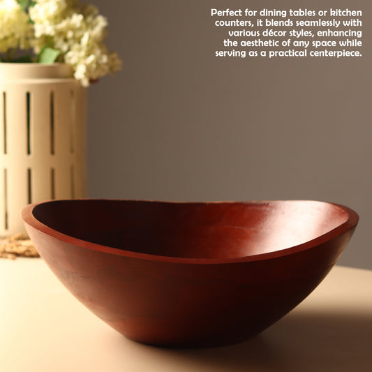 Large Wooden Bowl - Premium Mango Wood
