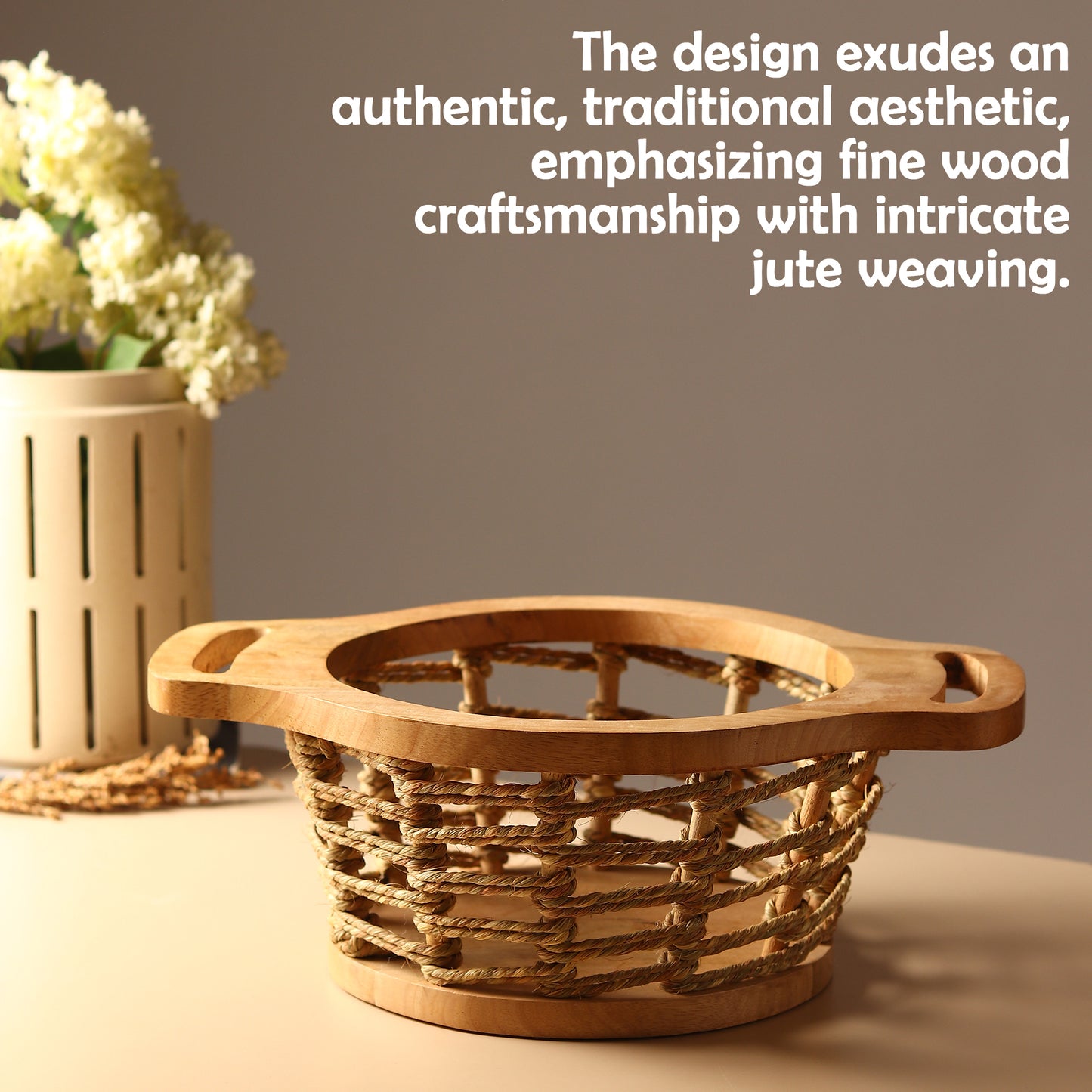 Jute Fruit Basket (Set of 2)