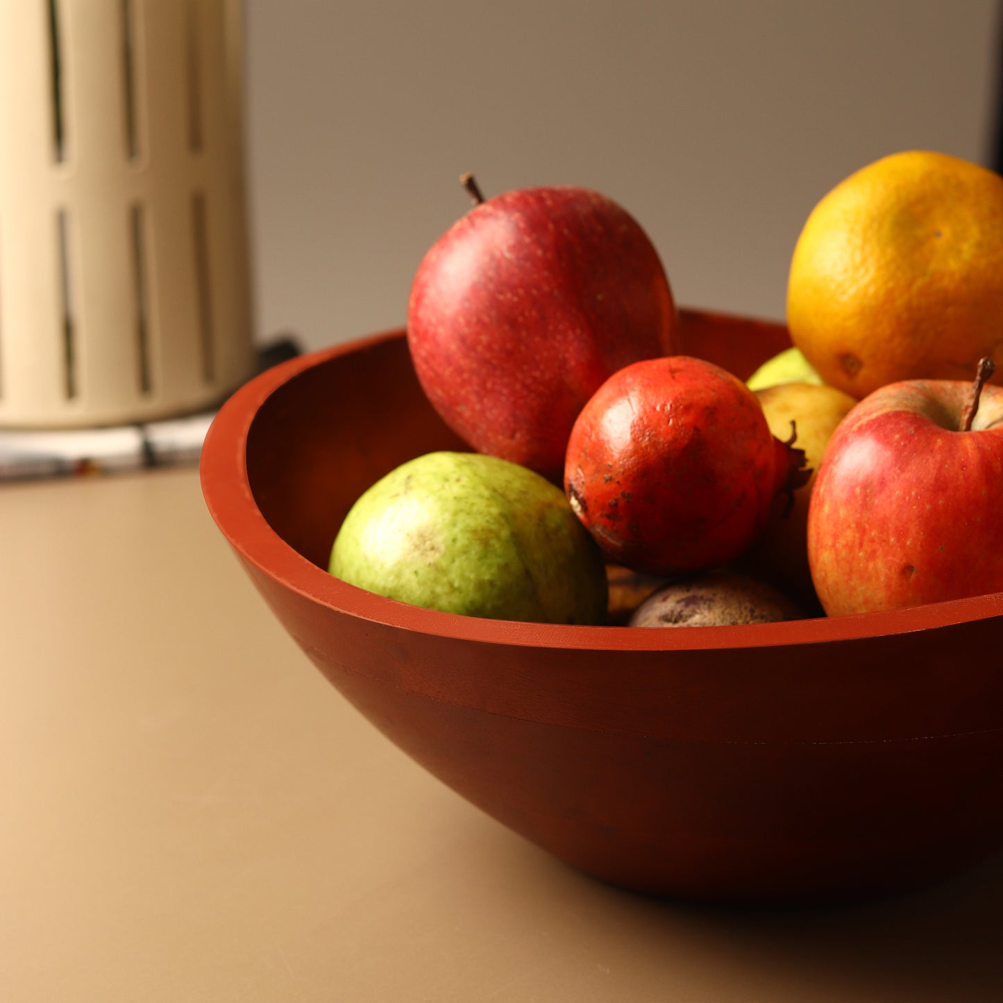 Large Wooden Bowl - Premium Mango Wood