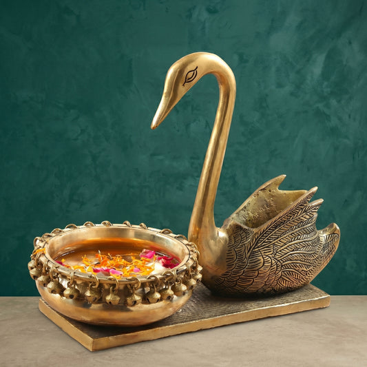 SwanLuxe Handcrafted Brass Home Decor