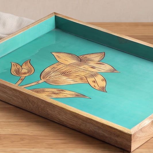 The Luxe Artisan Wooden Tray