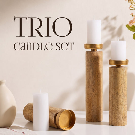Trio Candle Set