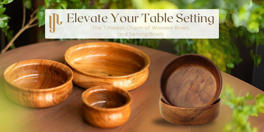Elevate Your Table Setting: The Timeless Charm of Wooden Bowls and Serving Bowls