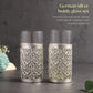 Elegant German Silver Glass Set for Festive Dining (Set of 4)