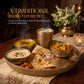 Casa Brass Thali Set
