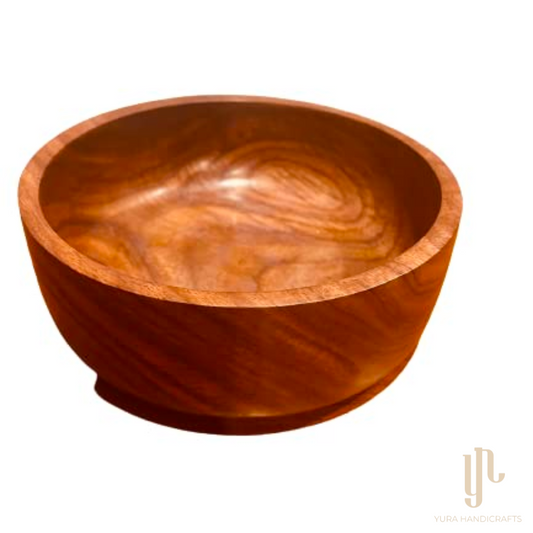 Large Wooden Serving Bowl