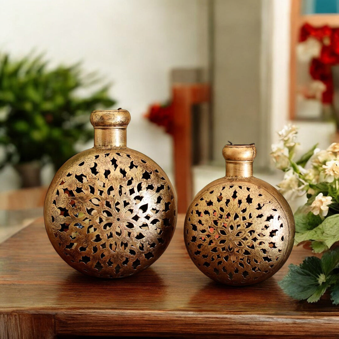 Jharokha T- Light Lantern