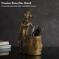 Timeless Brass Pen Stand