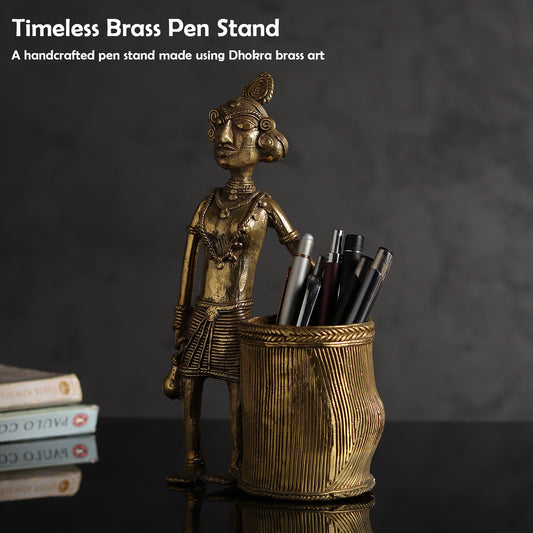 Timeless Brass Pen Stand