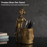 Timeless Brass Pen Stand