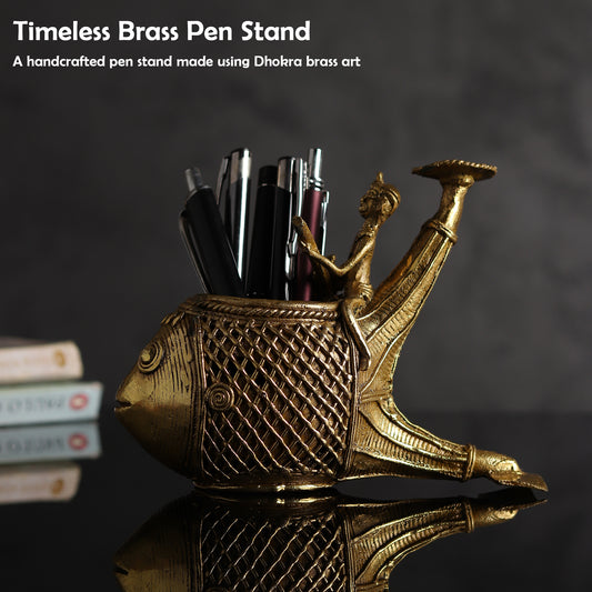 Brass Pen Stand
