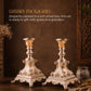 German Silverware Luxe Candle Holders