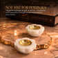 Marble Bloom Diyas