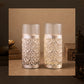Elegant German Silver Glass Set for Festive Dining (Set of 4)