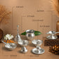 Silver Puja Thali Auspicious Elegance In Every Ritual - handcrafted decor by Yura Designs