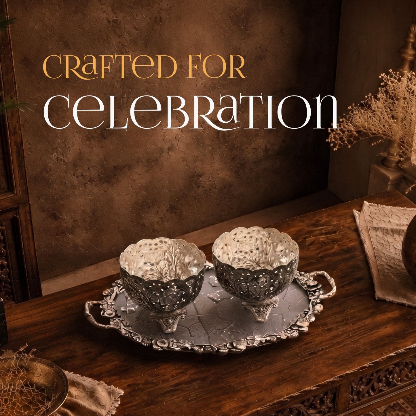 Silver Luxe Duo – Elegance in Every Serve