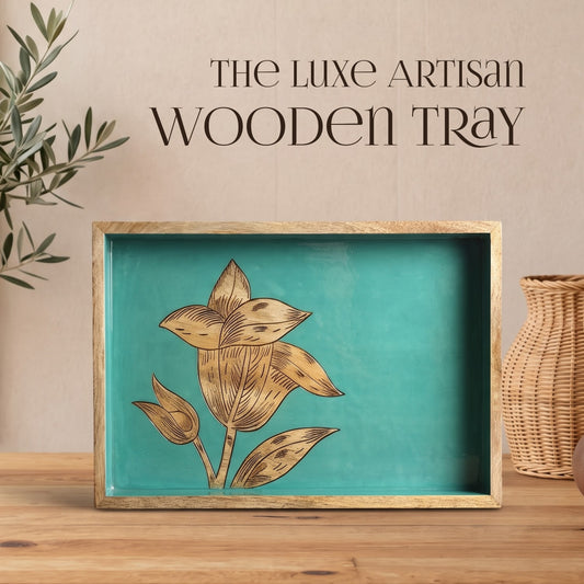 The Luxe Artisan Wooden Tray