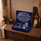 German Silverware Luxe Thali - handcrafted decor by Yura Designs