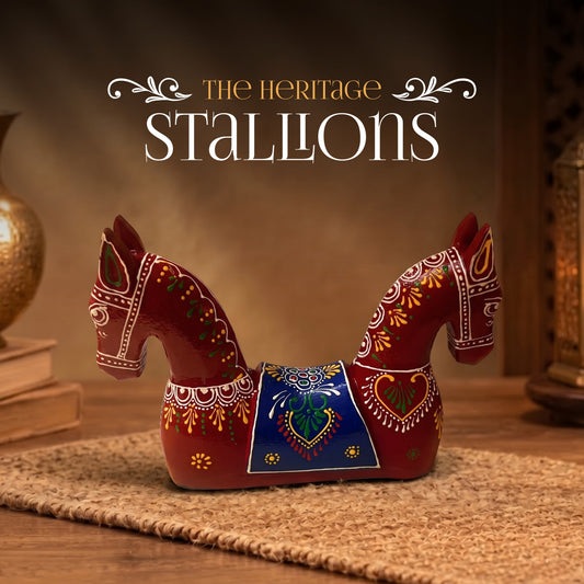 Dark Red Heritage Stallions