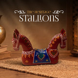 Dark Red Heritage Stallions