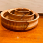 Multipurpose Wooden Serving Bowls (Set of 3)