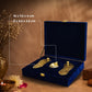 Divine Charan Paduka & Brass Diya Gift Set