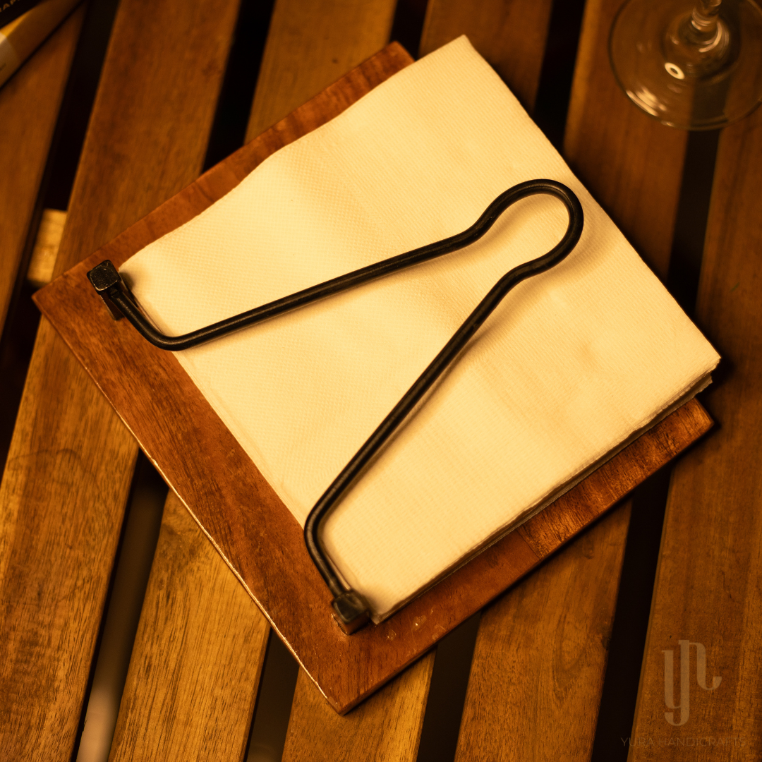 Kettle Coaster (set of 6) + Napkin holder with clip