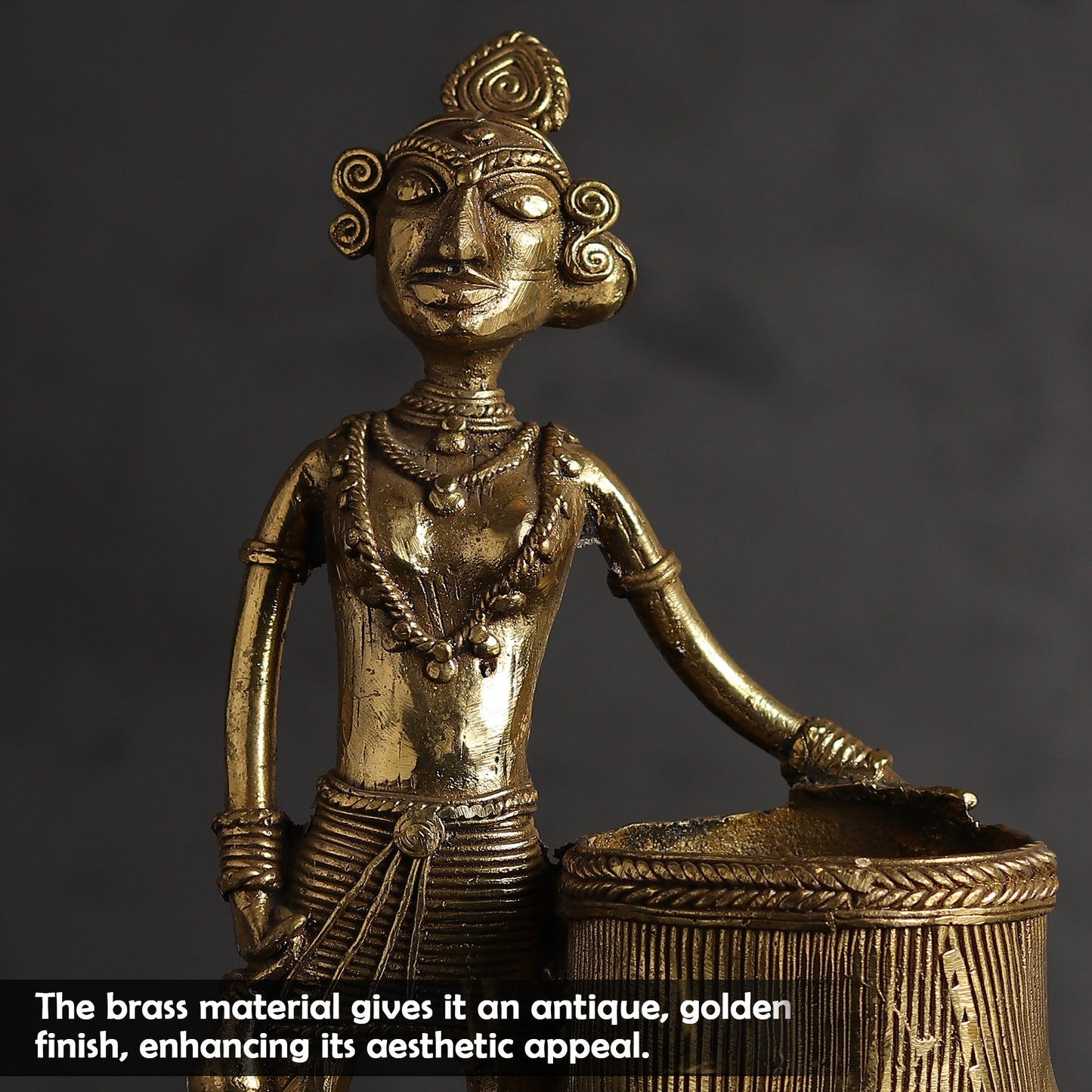 Timeless Brass Pen Stand