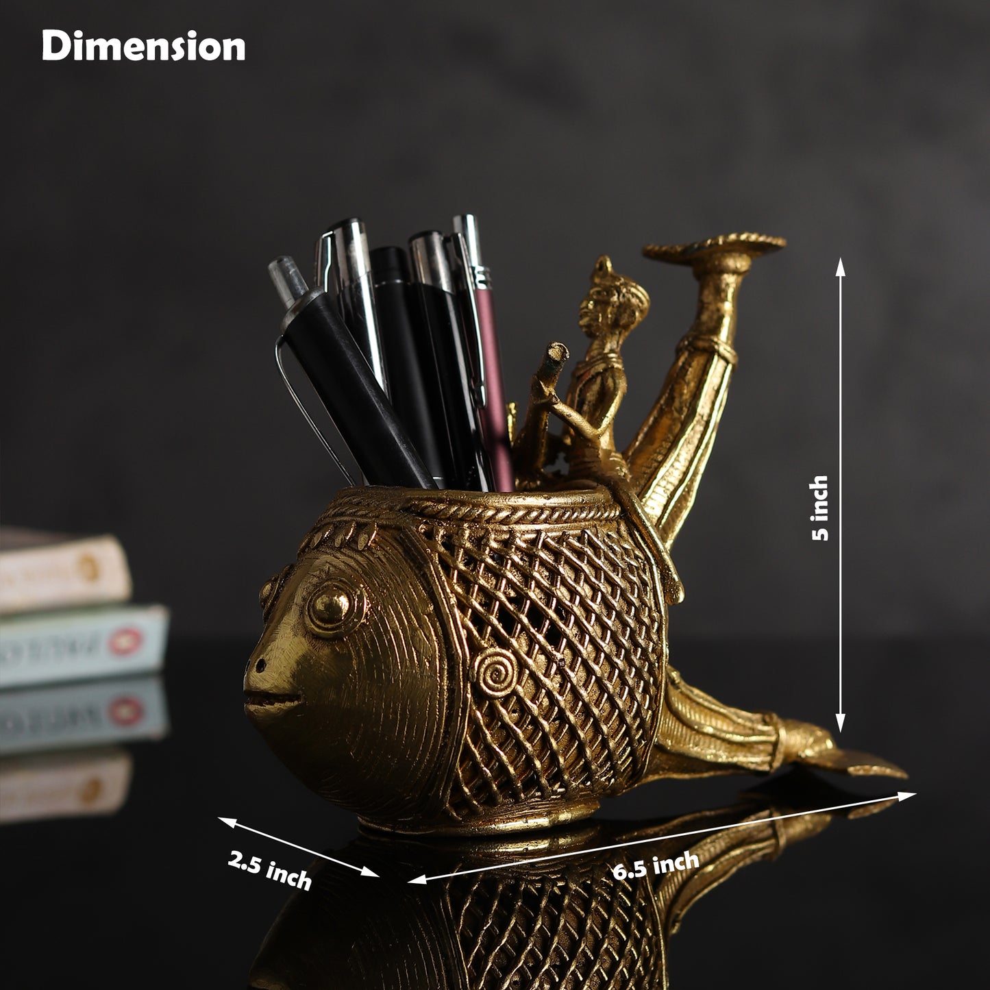 Brass Pen Stand