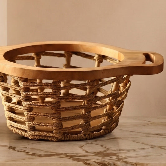 Jute Fruit Basket (Set of 2)