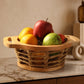 Jute Fruit Basket (Set of 2) – handcrafted decor piece by Yura Designs