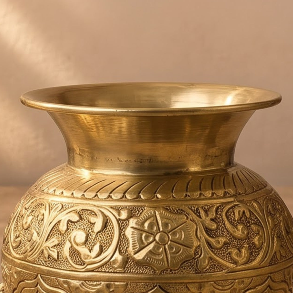 Asht Laxmi Brass Kalash