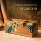 YuRa Botanical Bloom Wooden Cutlery Stand